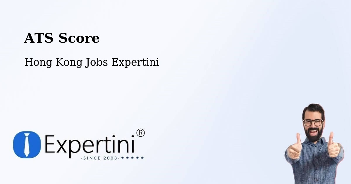 Resume ATS Score & Job Description Match Tool – Ham Tin - Hong Kong Jobs Expertini