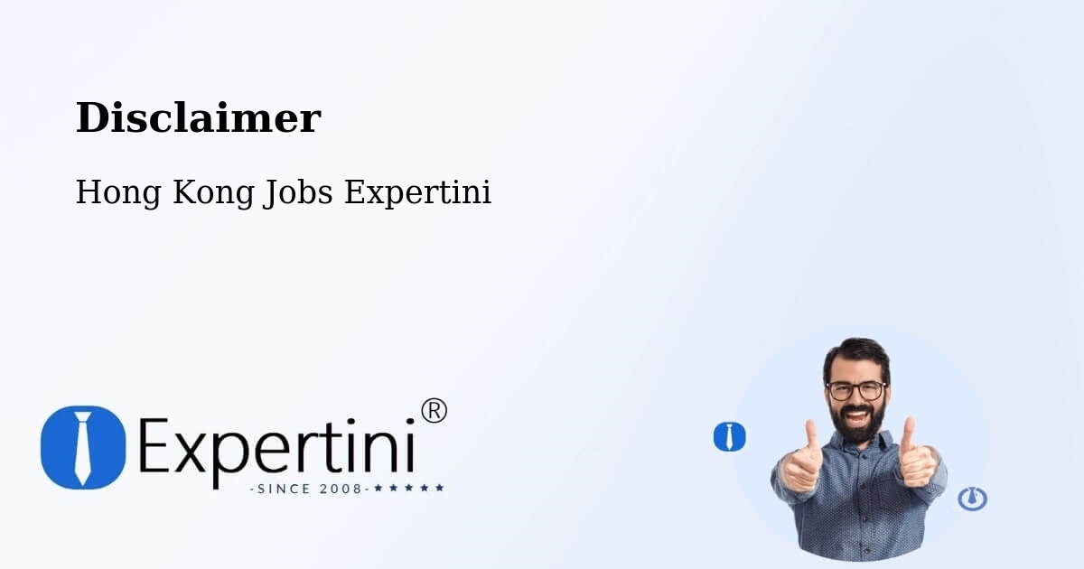 Disclaimer – Ham Tin - Hong Kong Jobs Expertini